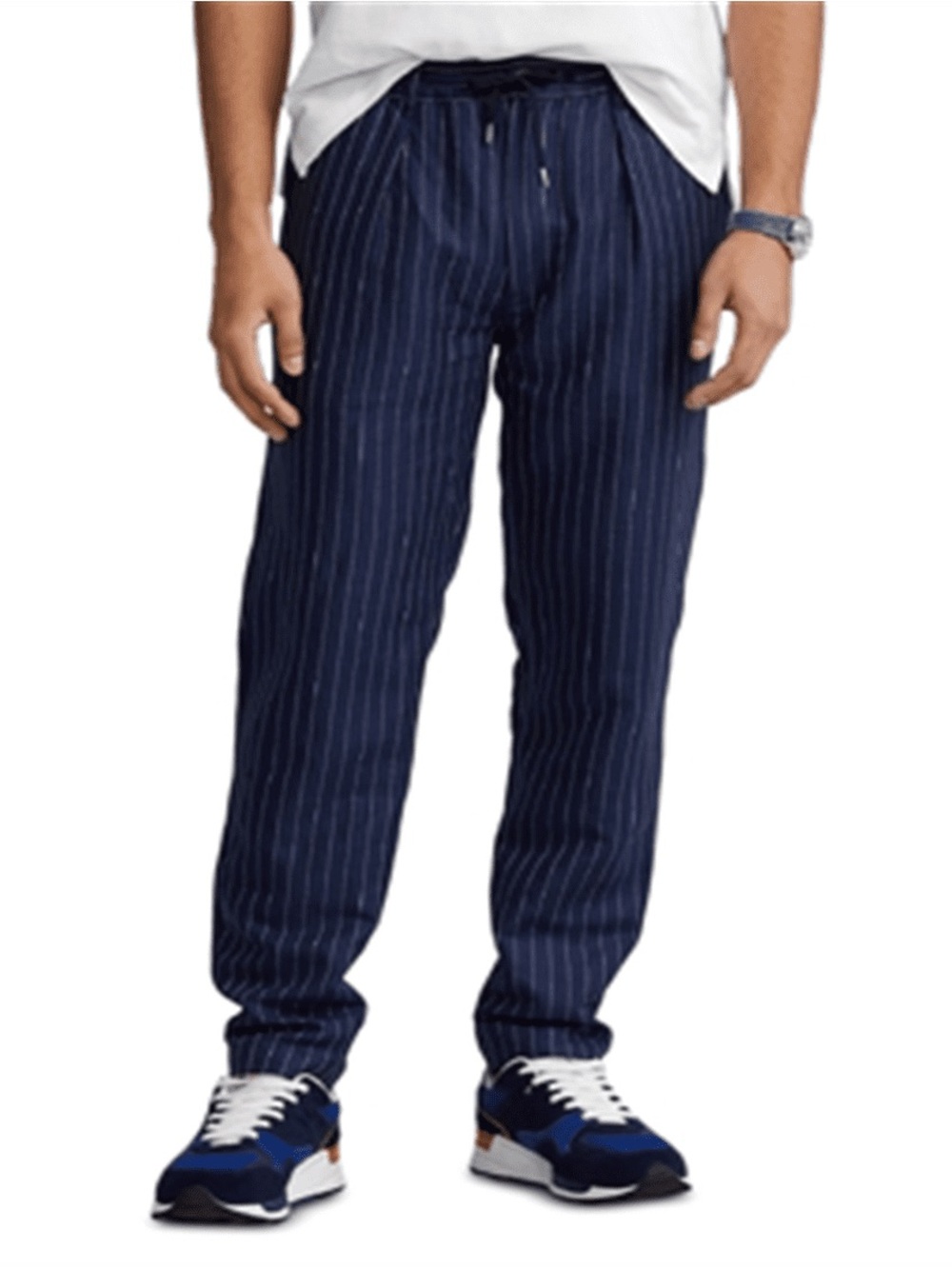 Polo Prepster Slim Tapered Linen Pants